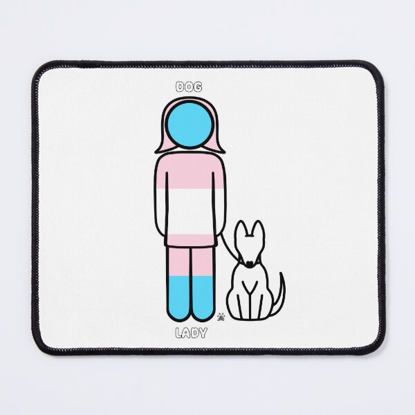 Item preview, Dog Lady Trans designed and sold by Kitramina’s Shop.