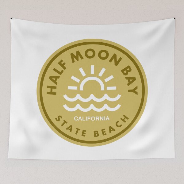 Item preview, Half Moon Bay State Beach California Sun designed and sold by bivenart.