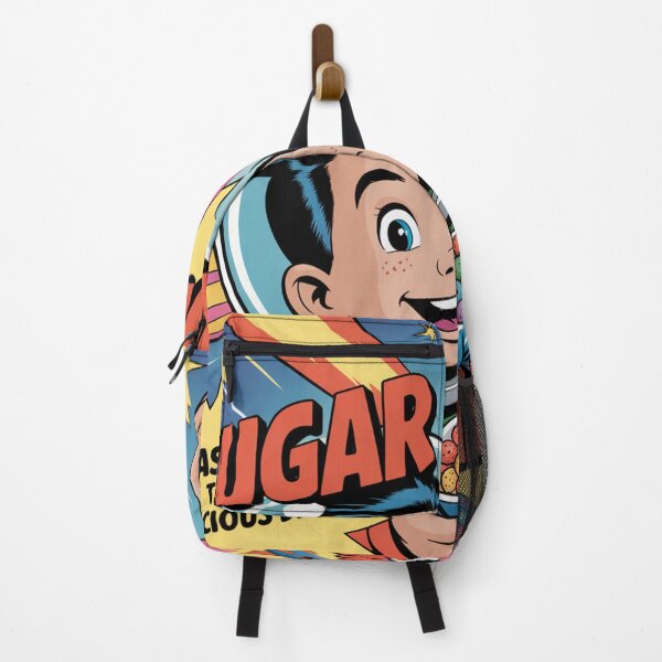 Item preview, Sugar Bombs Cereal Poster – Retro Fallout Style Ad designed and sold by BladVrt.