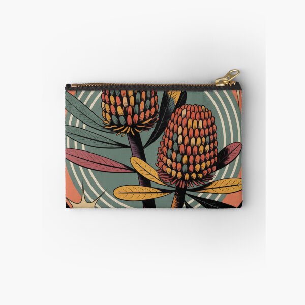 Item preview, Banksia Grandis Retro Botanical Flower Art designed and sold by DamioPolArt.