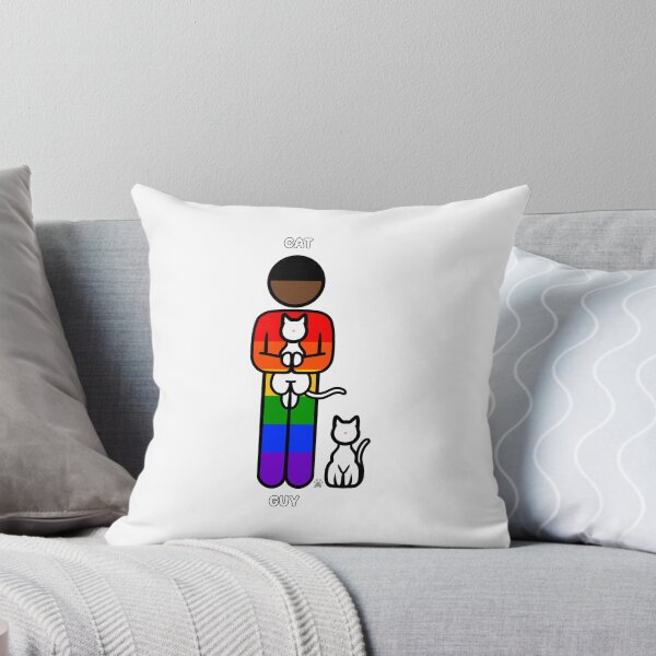 Aperçu de l'œuvre Chat Guy LGBTQ+ créée et vendue par Kitramina’s Shop.