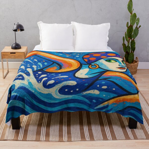 Item preview, Freedom in blue waves designed and sold by Sigtrix.