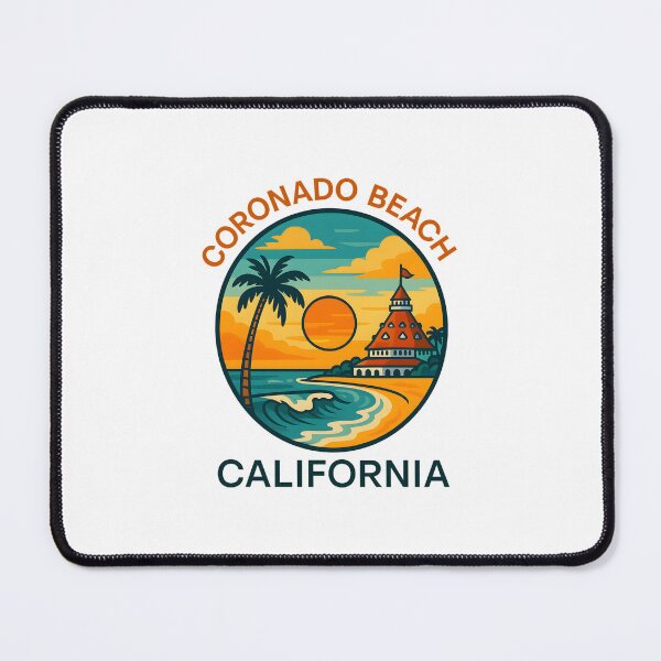 Item preview, Coronado Beach Sunshine Circle - California Vibes designed and sold by inkNext.