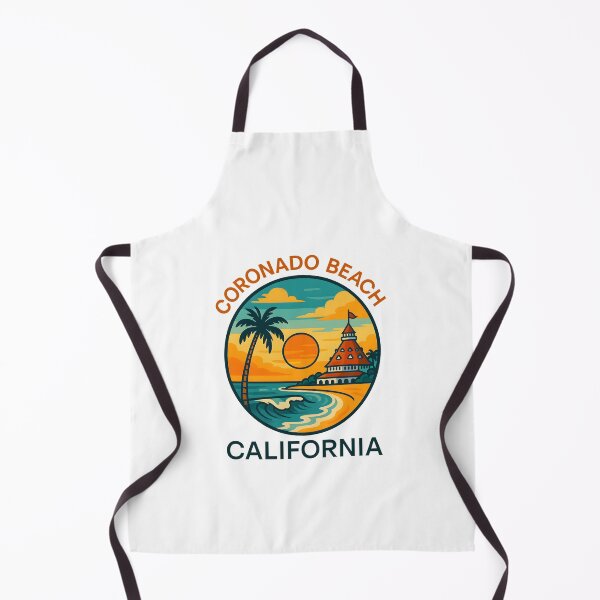 Item preview, Coronado Beach Sunshine Circle - California Vibes designed and sold by inkNext.
