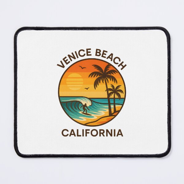 Item preview, Sun & Surf: Venice Beach Radiance - California designed and sold by inkNext.