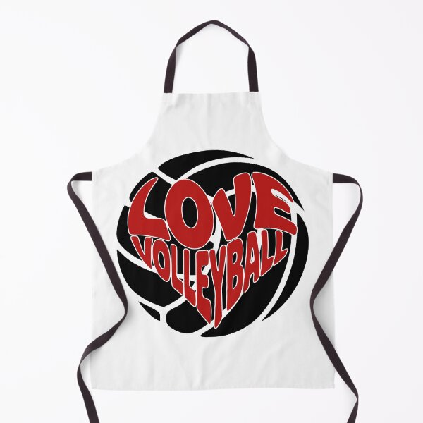 Item preview, Love Volleyball Heart Shape Typography – Vertical Design designed and sold by AFernandesDSG.