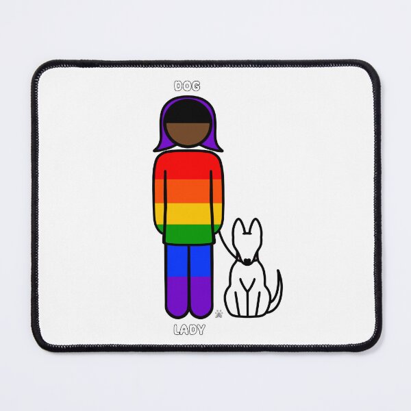 Item preview, Dog Lady LGBTQ+ designed and sold by Kitramina’s Shop.