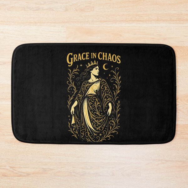 Item preview, Grace in Chaos Regal Goddess Ornate Flourish Empowerment Design designed and sold by Shoot-The-Moon.
