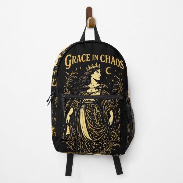 Item preview, Grace in Chaos Regal Goddess Ornate Flourish Empowerment Design designed and sold by Shoot-The-Moon.