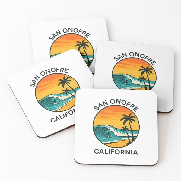 Item preview, San Onofre Summer - Coastal California Vibes designed and sold by inkNext.