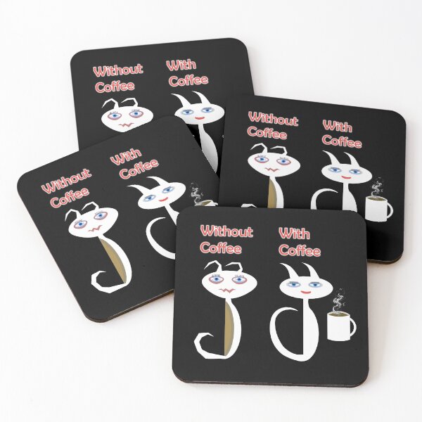 Item preview, With and Without Coffee designed and sold by WandaRichards.