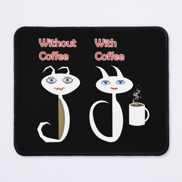 Item preview, With and Without Coffee designed and sold by WandaRichards.