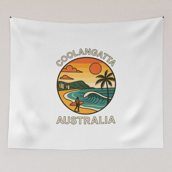 Item preview, Coolangatta Sunrise - Coastal Glow of Australia designed and sold by inkNext.