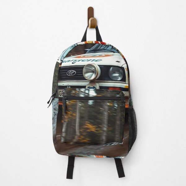 Item preview, Retro Rally Car in Motion Through Woods designed and sold by CarRends.