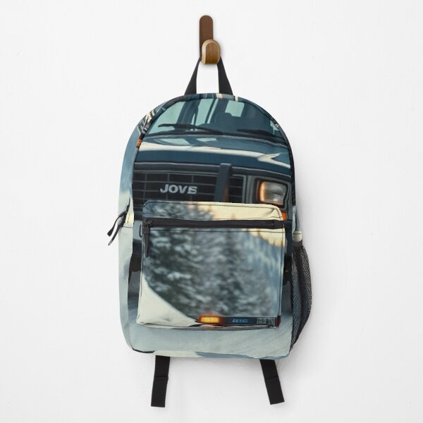 Item preview, 4x4 SUV Climbing Through Alpine Snow designed and sold by CarRends.