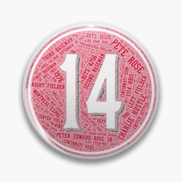 Item preview, Pete Rose #14 - The Icon Collection designed and sold by QuotablesGeek.