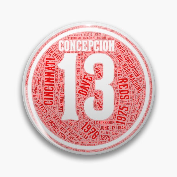 Item preview, Dave Concepcion #13 - This Icon Collection designed and sold by QuotablesGeek.