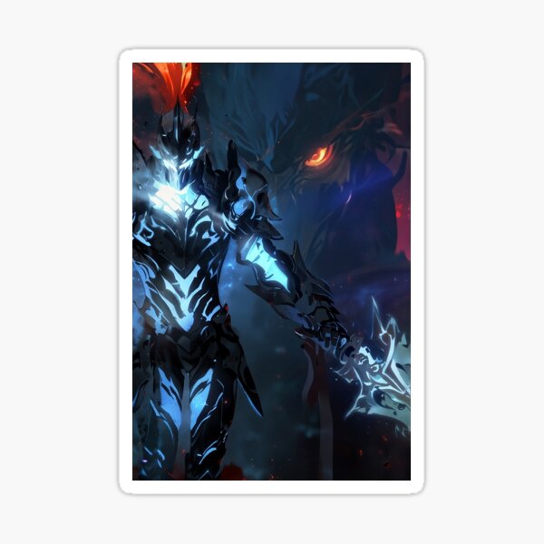 Item preview, Blood Red's Azure Commander Knight designed and sold by lHaytaml.
