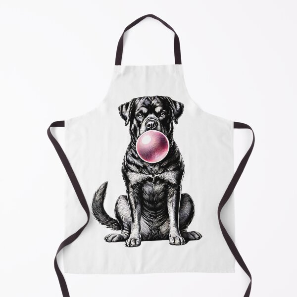Item preview, Funny Rottweiler Bubble Gum Vintage Dog Mom Dad designed and sold by Kimberley King Art King Art.