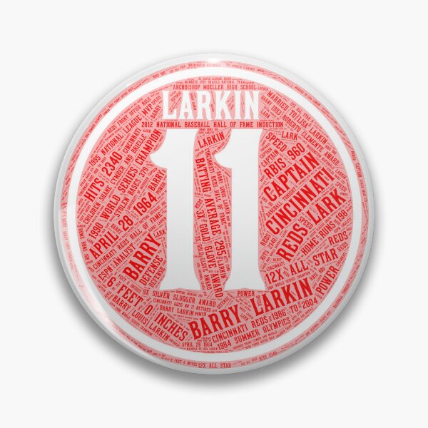 Item preview, Barry Larkin #11 - The Icon Collection designed and sold by QuotablesGeek.
