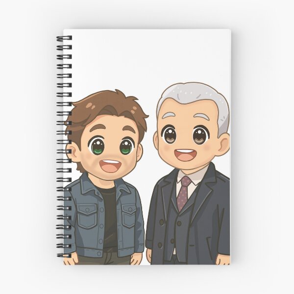 Item preview, Jensen and Eric designed and sold by TineHunterArt.
