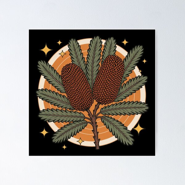 Item preview, Bull Banksia Botanical miracle designed and sold by DamioPolArt.