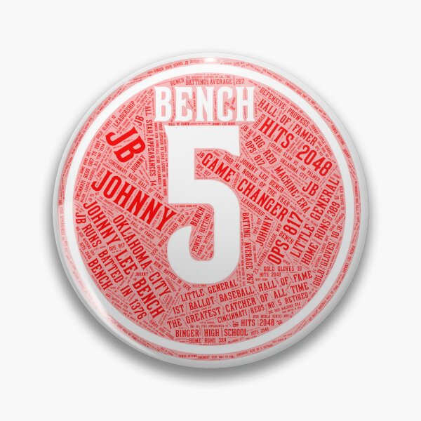 Item preview, Johnny Bench #5 - The Icon Collection designed and sold by QuotablesGeek.