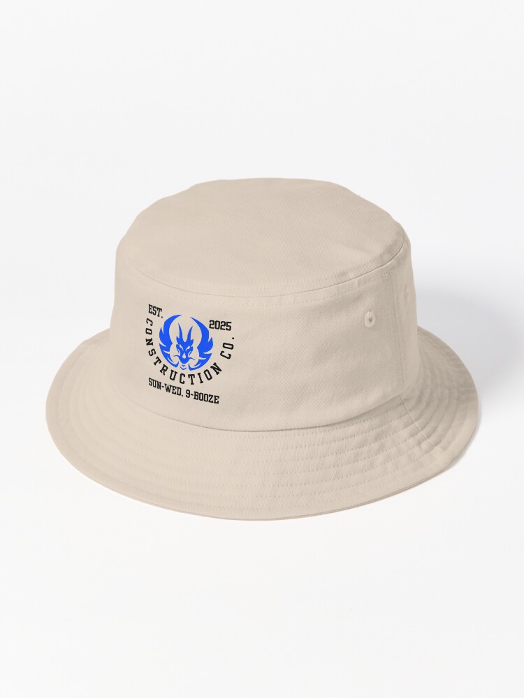 Thumbnail 1 of 6, Bucket Hat, BLUE CAMP CONSTRUCTION CO designed and sold by Luminarium1980.