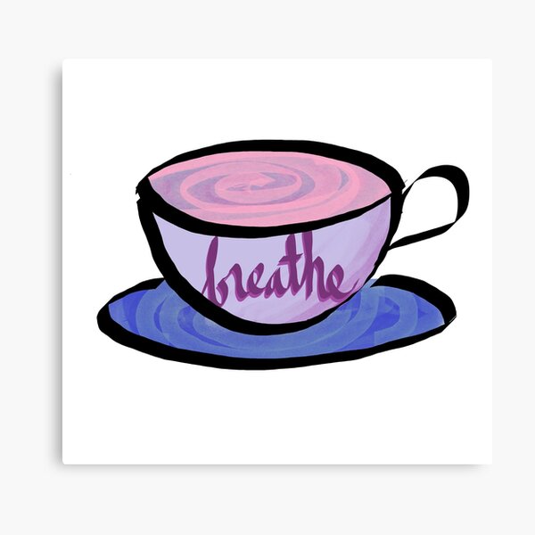 Item preview, Breathe Teacup designed and sold by SpiralMaiden.