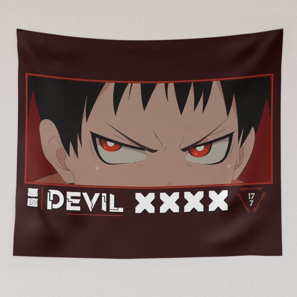 Item preview, Devil Anime Eyes Japanese Cozy Anime Style designed and sold by Otakurypto.