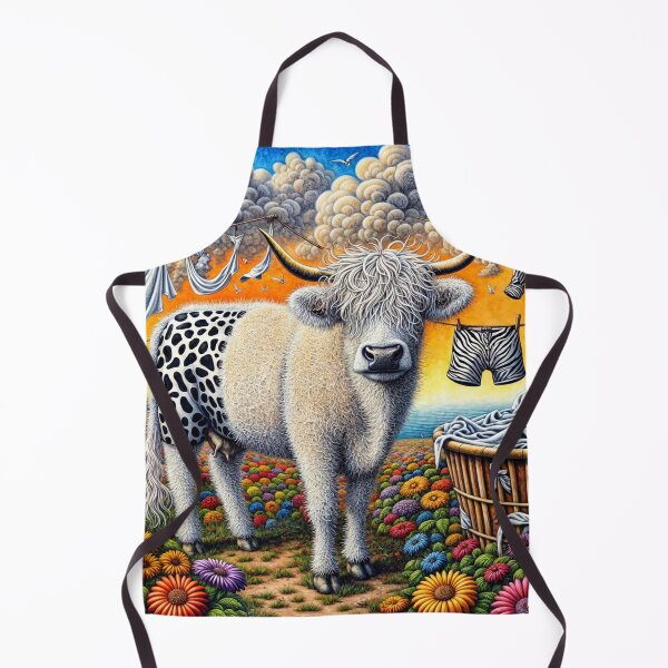 Item preview, Cow Doing the Washing designed and sold by M-Y-A-R-T-.
