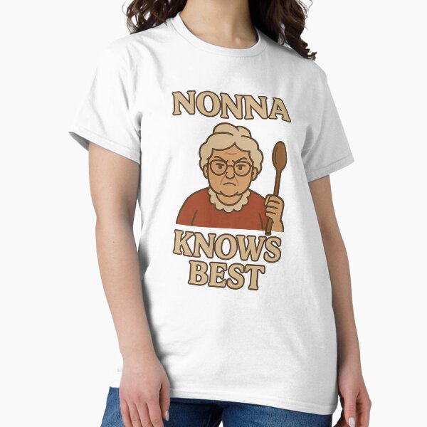 Item preview, Nonna Knows Best Italian Grandma Family Wisdom Humor designed and sold by k3rstman1.