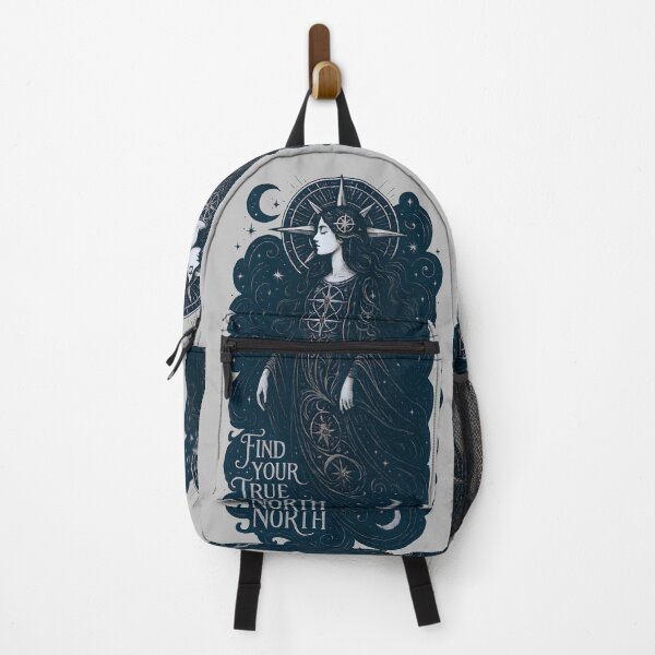 Item preview, Find Your True North Celestial Compass Goddess Night Sky Design designed and sold by Shoot-The-Moon.
