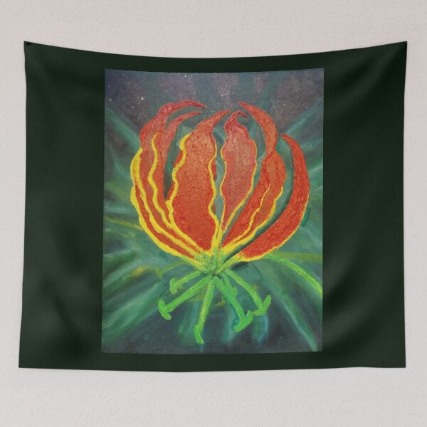 Item preview, Flame Lily Flower designed and sold by Dreamstate7.