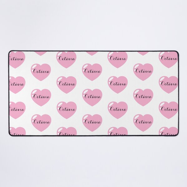 Item preview, Octavia Name with Pink Heart  designed and sold by Monika Howarth.
