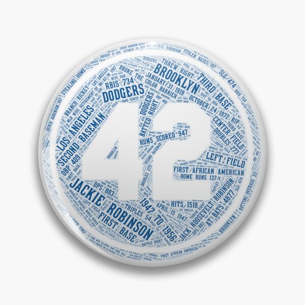 Item preview, Jackie Robinson #42 - The Icon Collection designed and sold by QuotablesGeek.