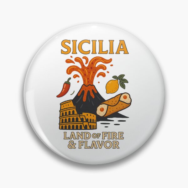Item preview, Sicilia Land of Fire & Flavor designed and sold by k3rstman1.