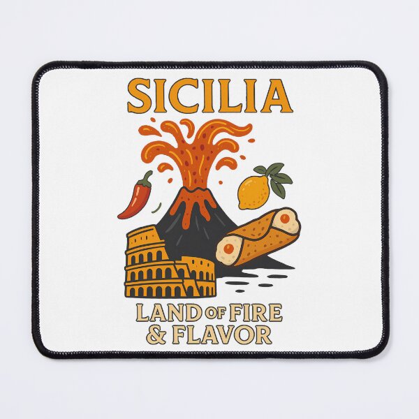Item preview, Sicilia Land of Fire & Flavor designed and sold by k3rstman1.