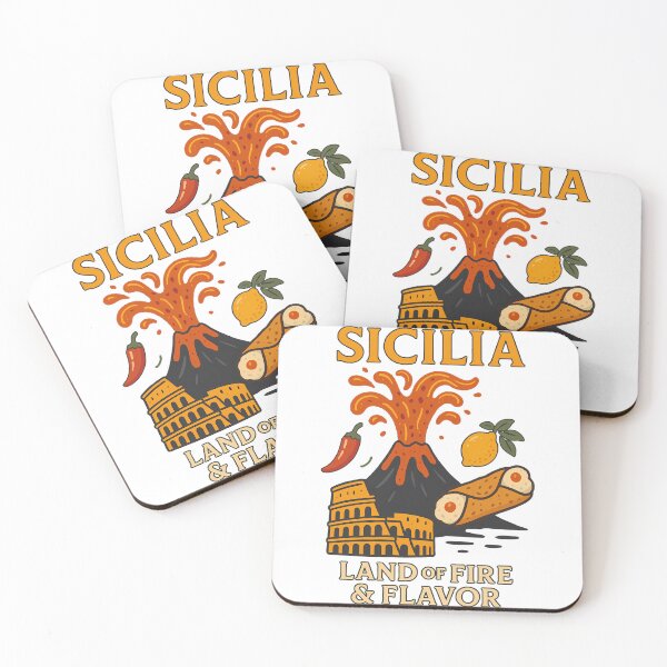 Item preview, Sicilia Land of Fire & Flavor designed and sold by k3rstman1.