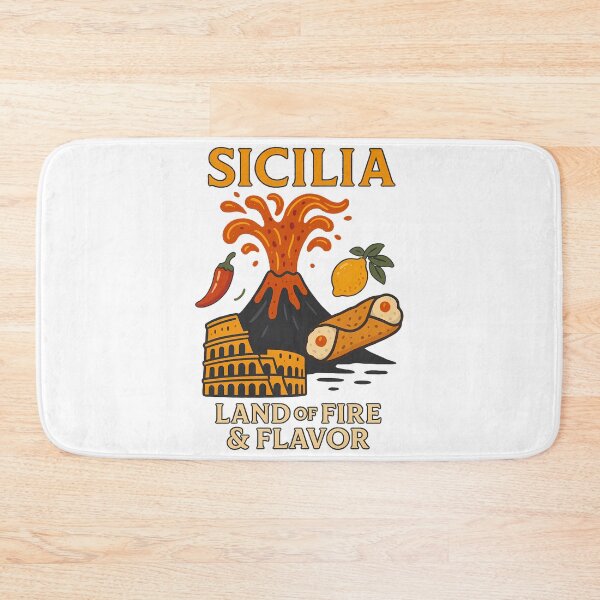 Item preview, Sicilia Land of Fire & Flavor designed and sold by k3rstman1.