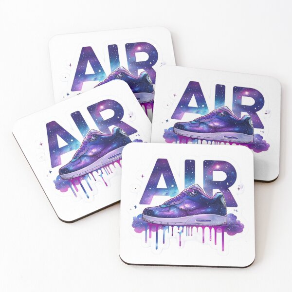 Item preview, AIR Galaxy Drip Sticker designed and sold by Imaginarium of Chaos falcon88 .