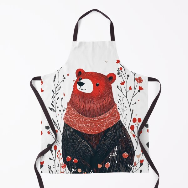 Item preview, Warm Portrait of a Teddy Bear designed and sold by MidArtForge.