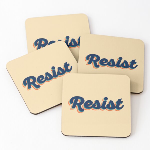 Item preview, Resist 3D - Retro designed and sold by sillyjess.