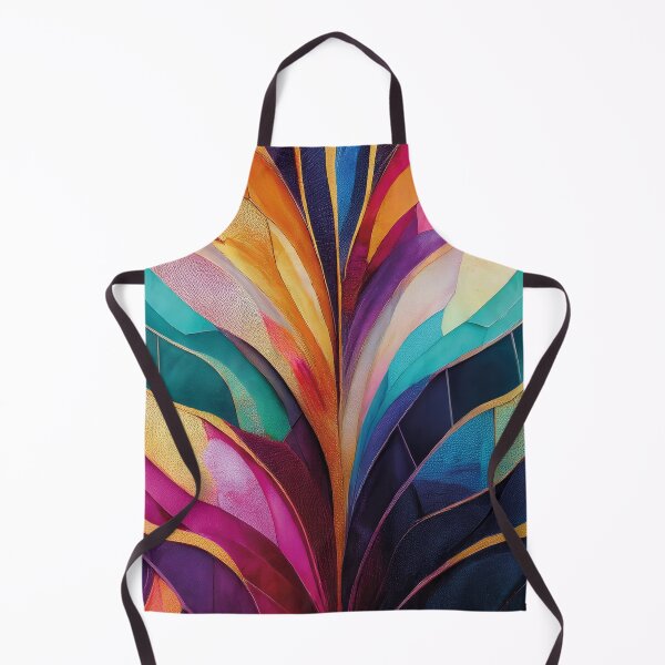 Item preview, Abstract Art Deco — retro-inspired delicate curves designed and sold by Becky-Poppins.