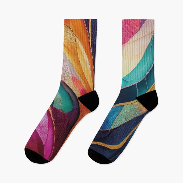 Item preview, Abstract Art Deco — retro-inspired delicate curves designed and sold by Becky-Poppins.