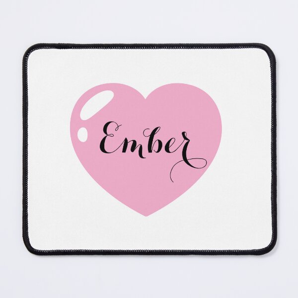 Item preview, Ember Name with Pink Heart  designed and sold by Monika Howarth.