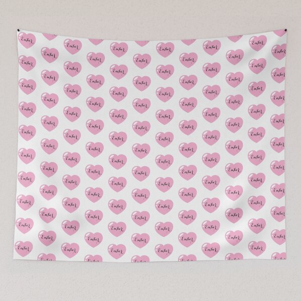 Item preview, Ember Name with Pink Heart  designed and sold by Monika Howarth.