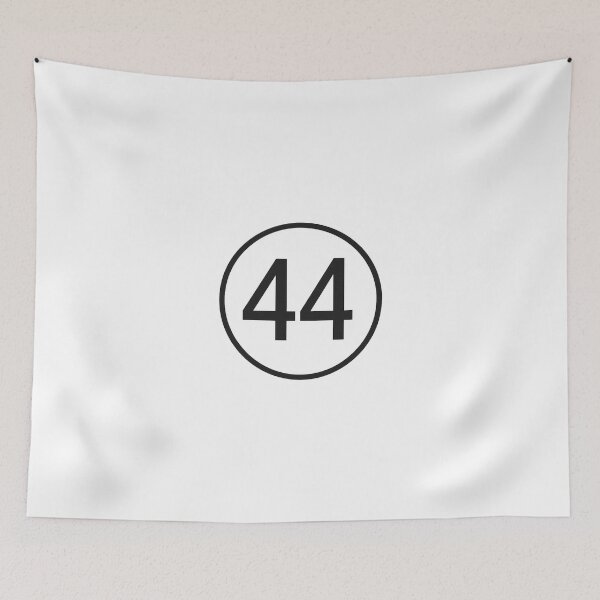 Item preview, Hunter Exam No. 44 – Minimalist Hisoka Number Design designed and sold by NyxVerse-Studio.