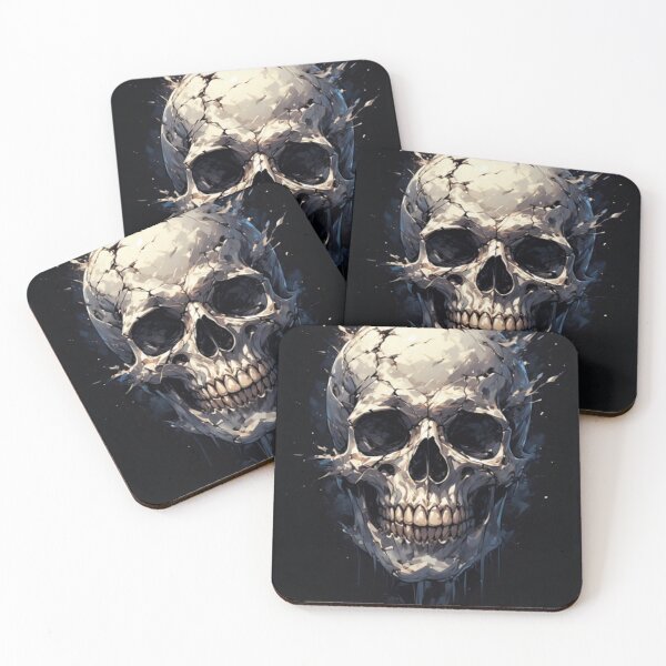 Item preview, Cráneo fracturado n.º 3 designed and sold by Jadelight's AI Slop.