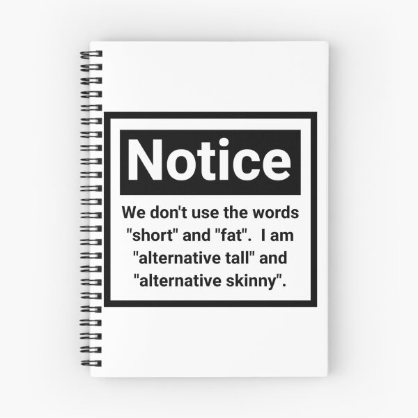 Item preview, We don’t use the words short and fat.  designed and sold by Rachel the Artist .